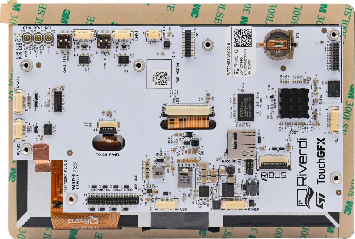 7-inch STM32 Embedded Display