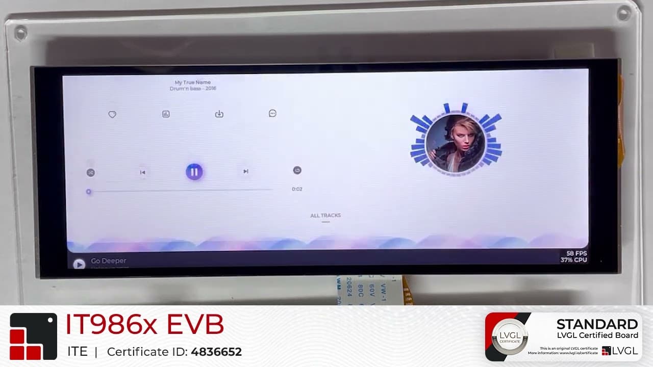 IT986x EVB LVGL Demo