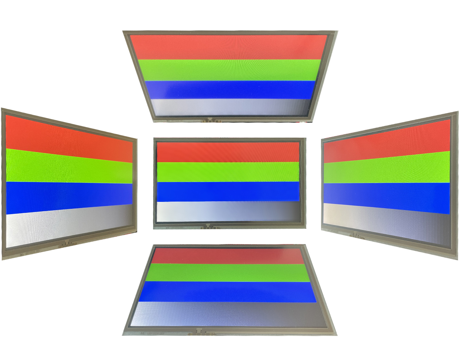 Viewing angles of the NuMaker-HMI-N9H30 display
