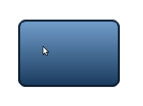 Animated button transitioning between states