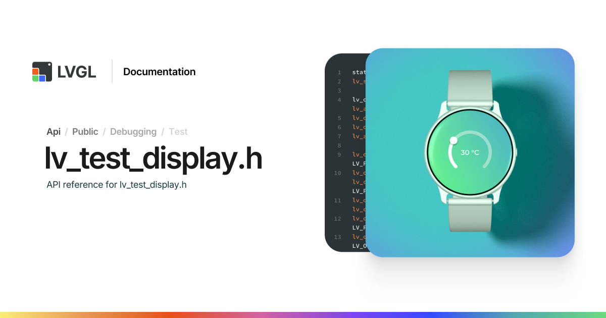 lv_test_display.h | LVGL Open