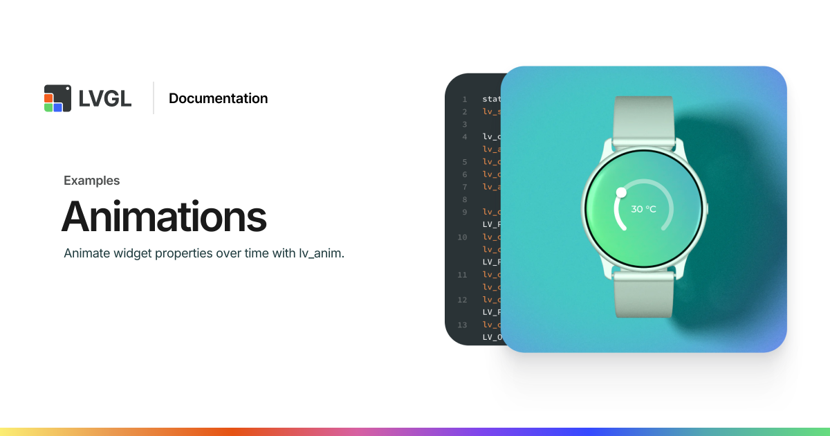 Animations | LVGL Open