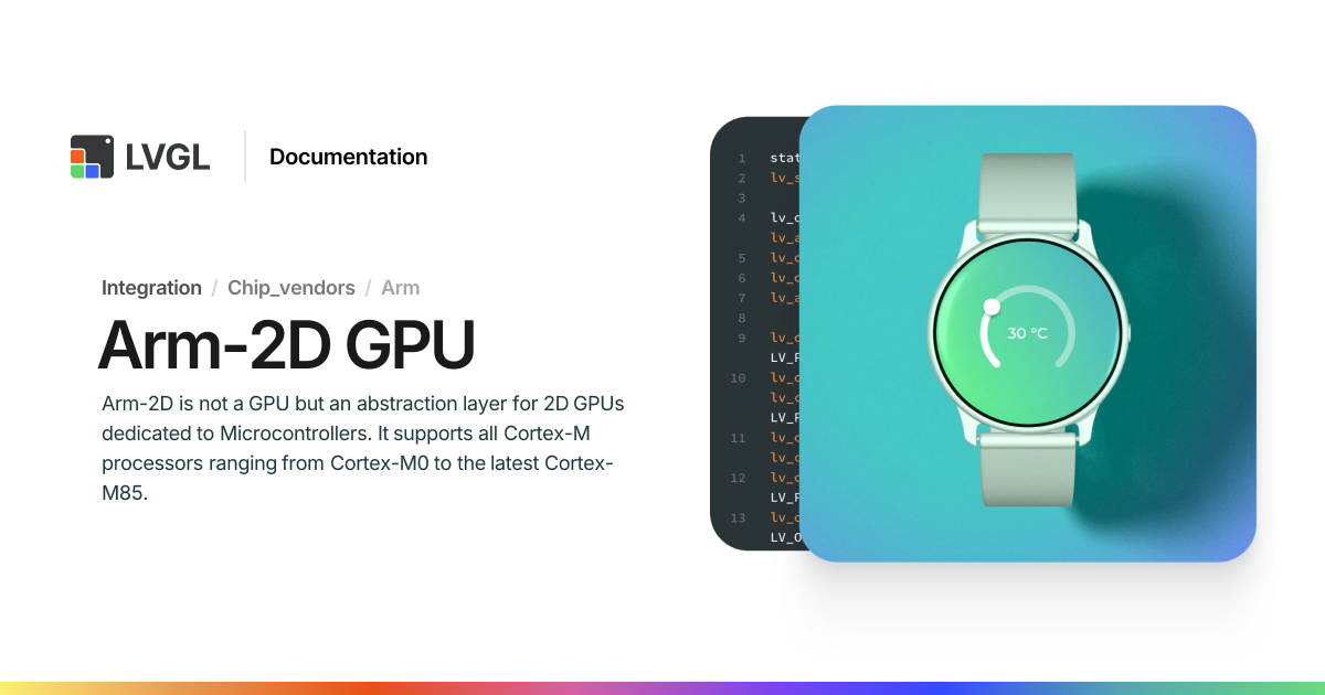 Arm-2D GPU | LVGL Open