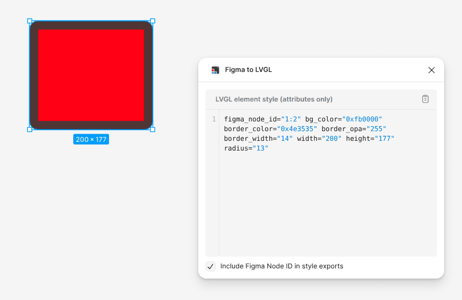 Figma to LVGL Plugin